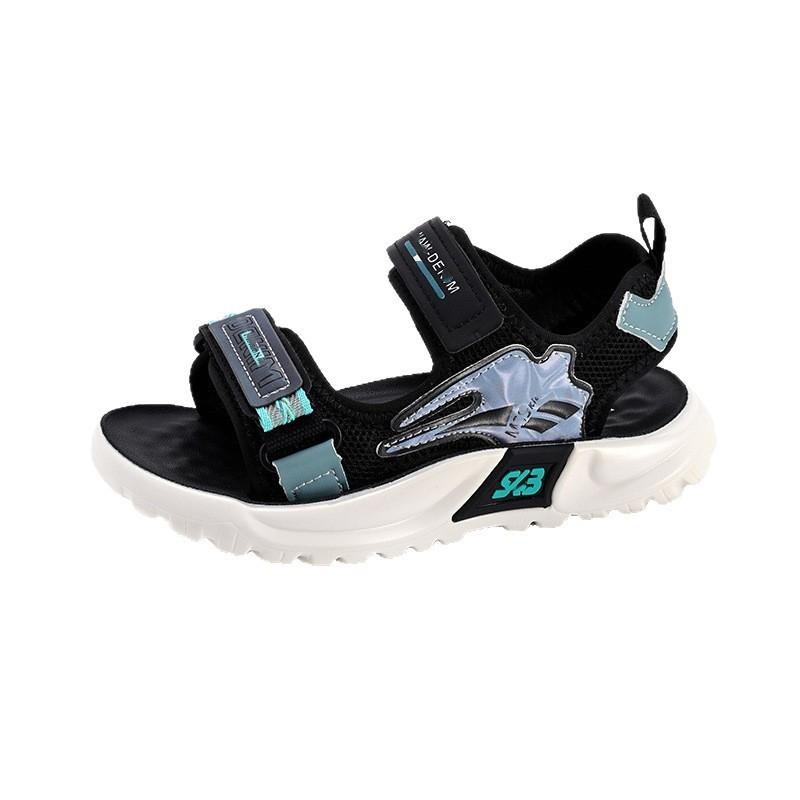 Boys Sandals Summer New Children's Fashion Versatile Soft-soled Sneakers Hollow Open-toed Beach Shoes Single Shoes