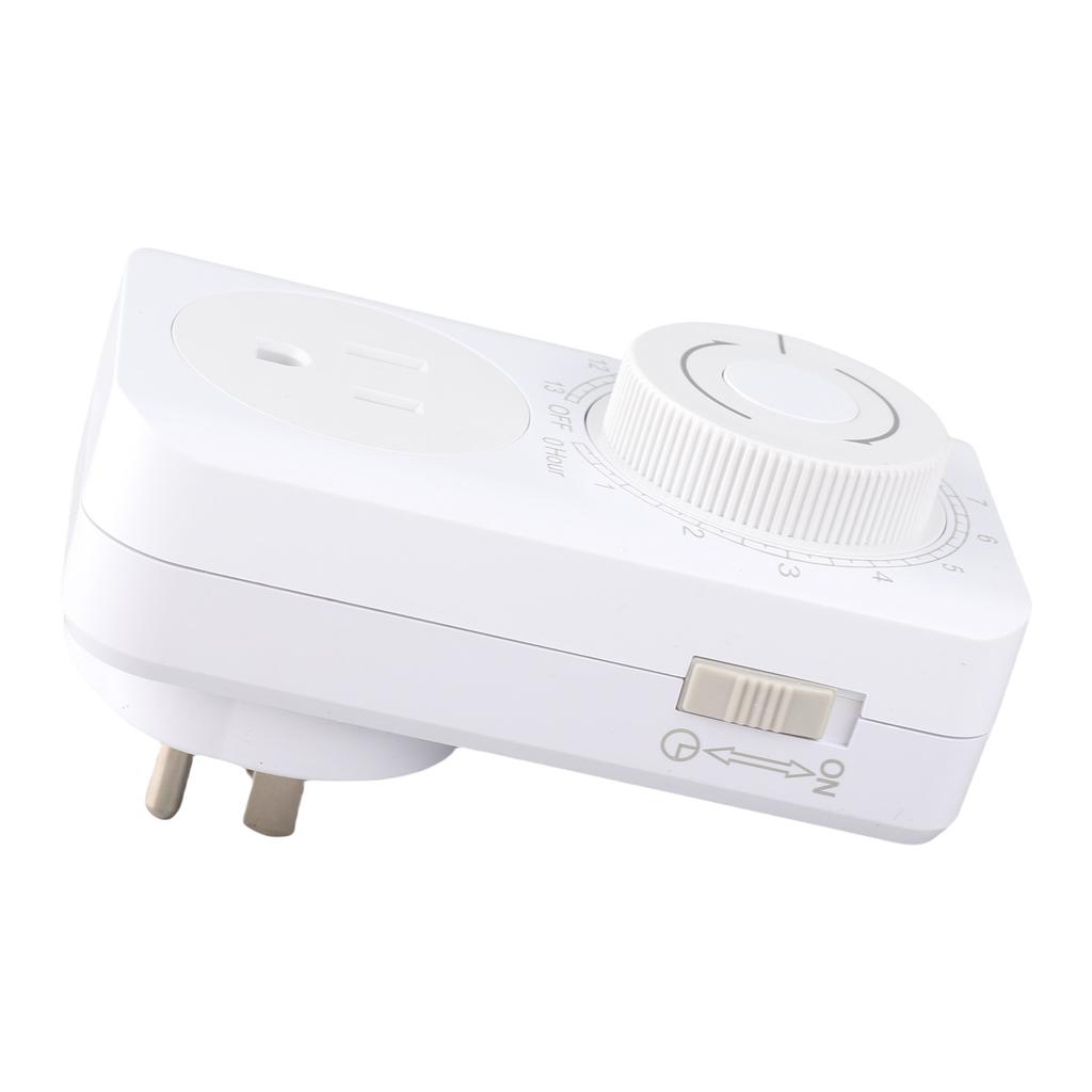 Mechanische Zeitschaltuhr 13 Stunden Countdown Stecker-Timer Aquarium Sauerstoffzufuhr Zeitschaltuhr Steckdose