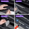 Auto Schwellenleisten Aufkleber für Changan CS75 CS55 CS35 EADO CX70 CS85 UNIT UNI-K CS95 Kohlefaser Auto Türschwellen Matte Zubehör