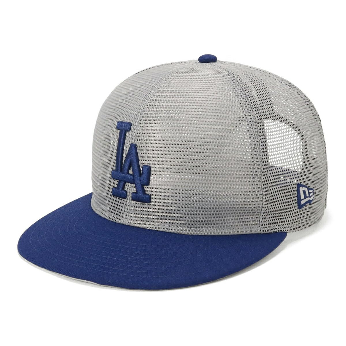 

Кепка-сетка MLB ALLMESH Полностью сетчатая LA Royal 950TR ALL MESH LOSDOD GRY DROY 14388563 NER36C0370 [New Era] Серая/Темная M/L
