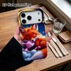 Phone Case: 2D Flat Design Suitable for iPhone 18, 17, 16, 15, 14, 13 Pro Film Protection Case, Couple Style, Sleeping Little Fox, Christmas and Hallo