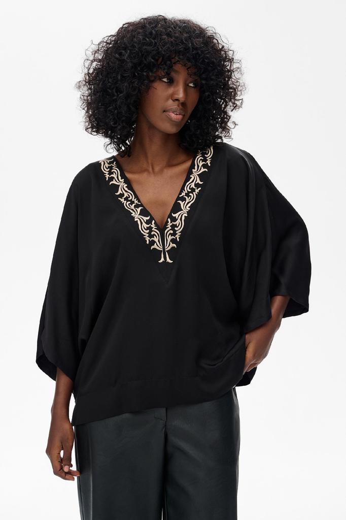 Izabell Black Women's Blouse 36/38