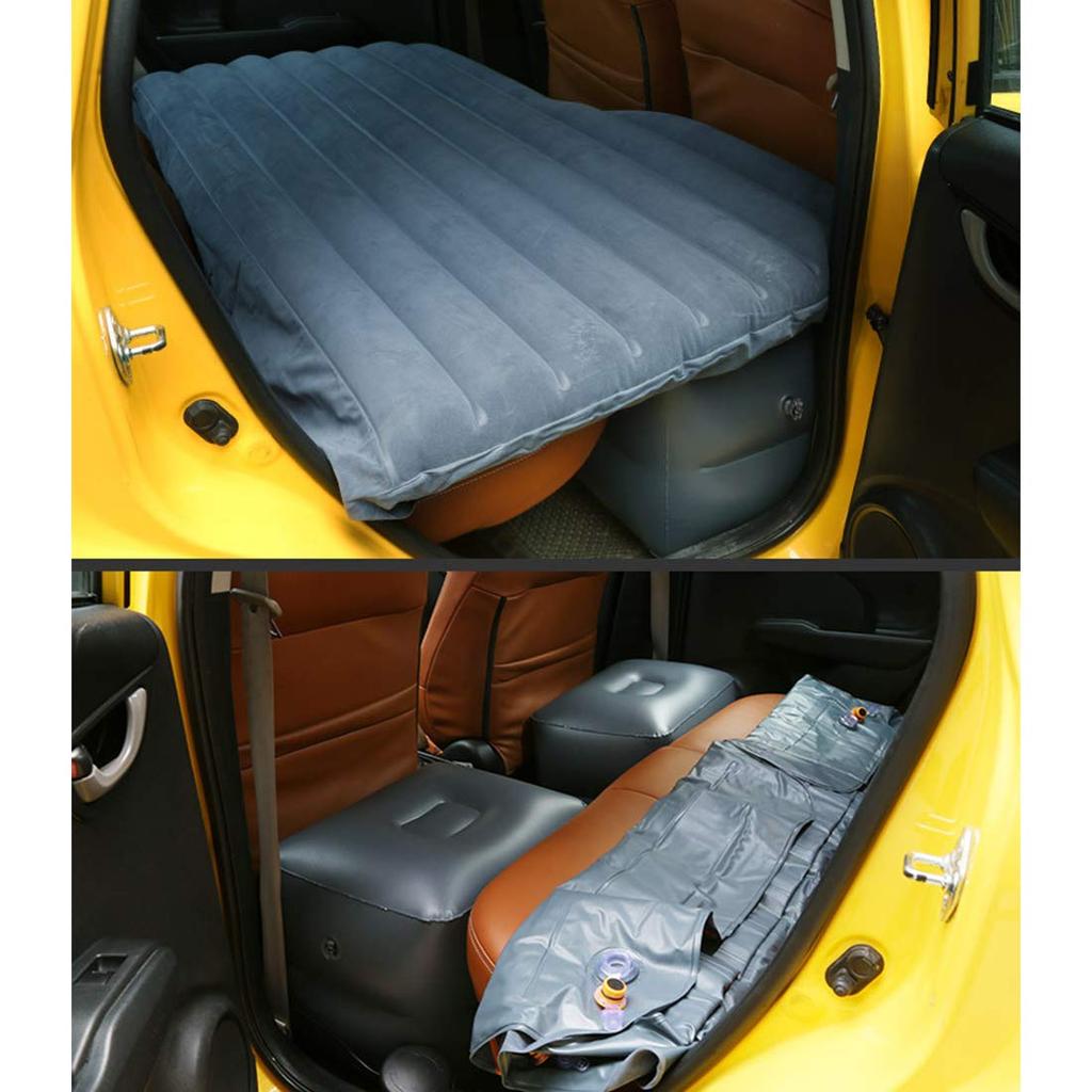 Vielseitige Auto-Schlafplatzmatte, Rücksitz-Abstandshaltermatte für Camping, Nickerchen auf der Rückbank und Reisen. Inklusive elektrischer Pumpe.