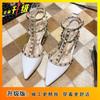 Niche design sense high sense comfortable sandals 2025 Internet celebrity new with skirt versatile temperament lady single shoes women