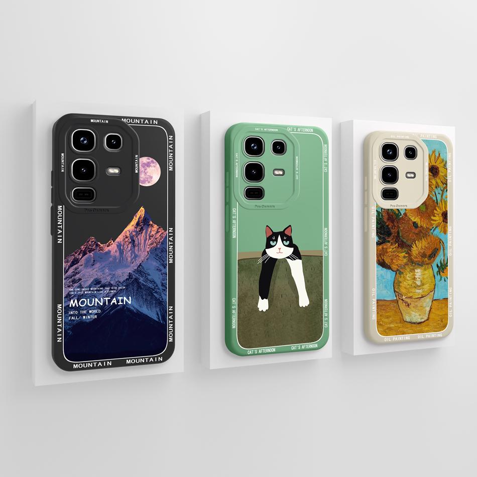 For infinix Note 50 Pro Plus 50X 50S Phone Case Stylish Shockproof Funda For infinix Note50 Pro+ Soft Liquid Silicone Back Cover