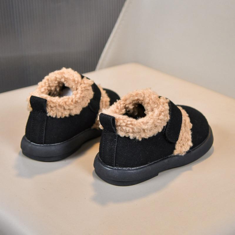 Children's Fleece-Lined Board Shoes | Fashionable Winter Boots for Boys & Girls Casual Kids Shoes Comfortable Walking Shoes