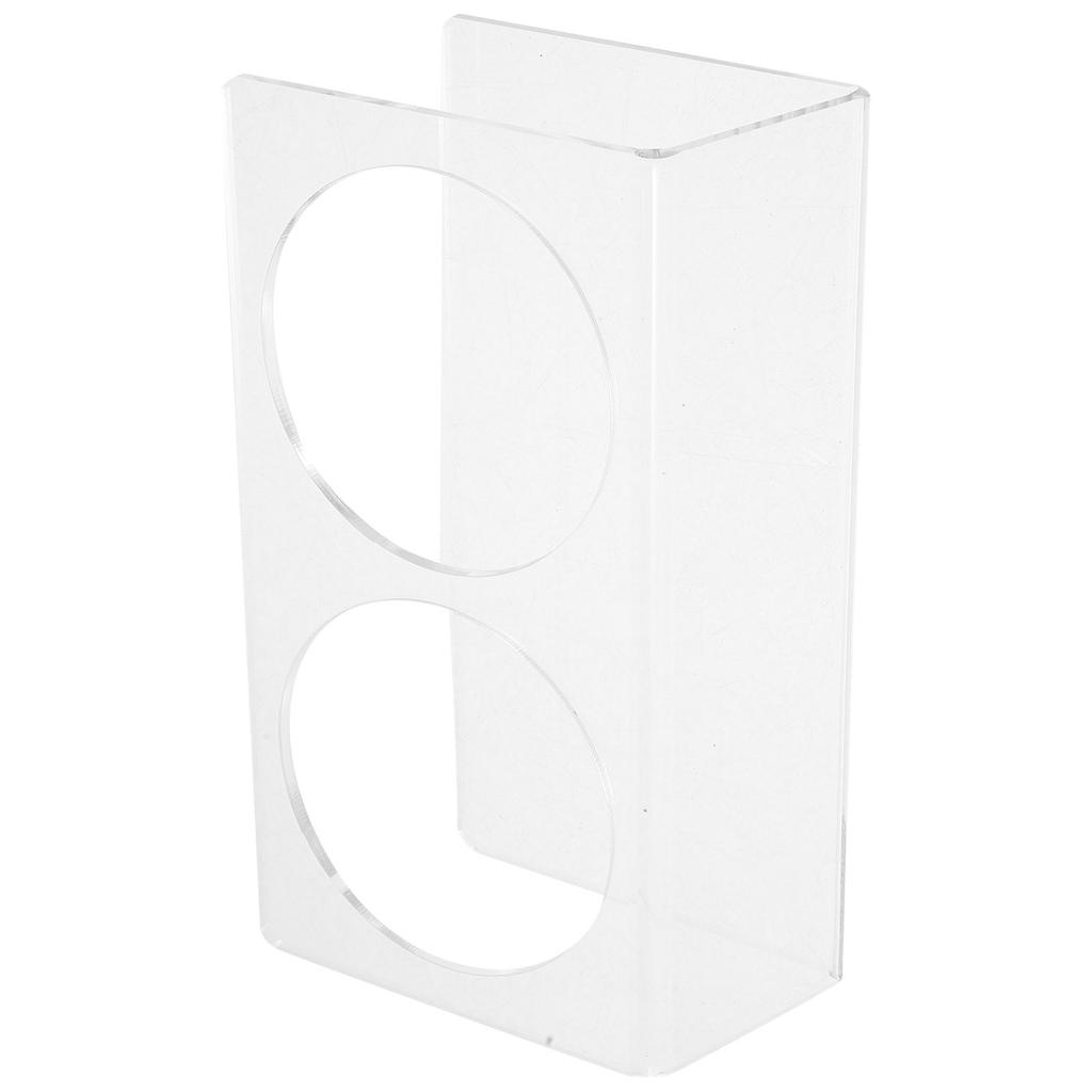Double-Slot Acrylic Water Cup Rack Display Beverage Storage Organizer Kitchen Cabinet Cup Holder Acrylic Drink