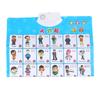 Family Members Occupations Poster Wall Chart Toddler Learning Educational Toys