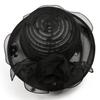 New organza sun hat children spring and summer versatile elegant retro flower bucket hat sun protection breathable cool hat