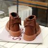 Baby Girls Snow Boots Autumn Winter Children Bow Princess Shoes Outdoor Kids Casual Ankle Boots Anti-slip Soft Sole Infant Shoes