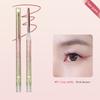 SHEDELLA Eyeliner Waterproof Long-Lasting Smudge-Free Eye Shadow Pen Student Novice Pink Purple Green 2 Pieces