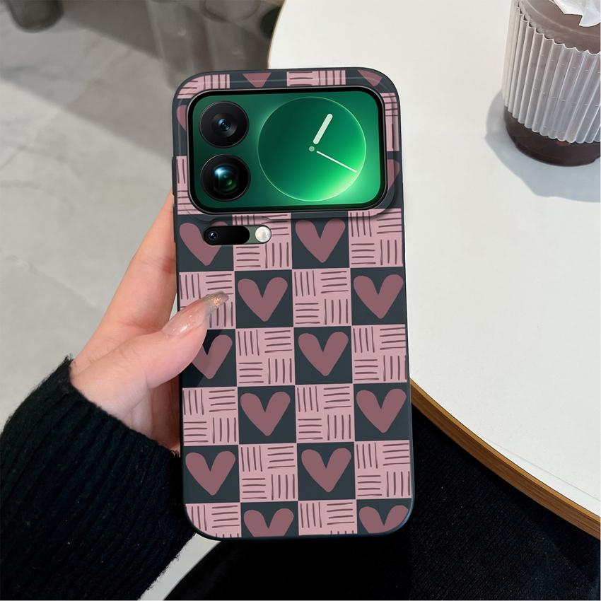 Für Xiaomi 17 Pro Max 15T Poco M7 Plus F8 Ultra 5G Stoßfeste Hülle Verspieltes Jungen Mädchen Muster Weiche Flüssigsilikon Handyhülle Für Xiaomi Bumper Shell