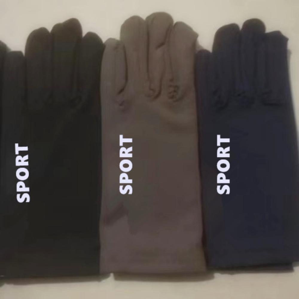 Winter men's sports version fleece gloves, enlarged cycling non-slip mountain climbing work sports gloves, fashion gloves