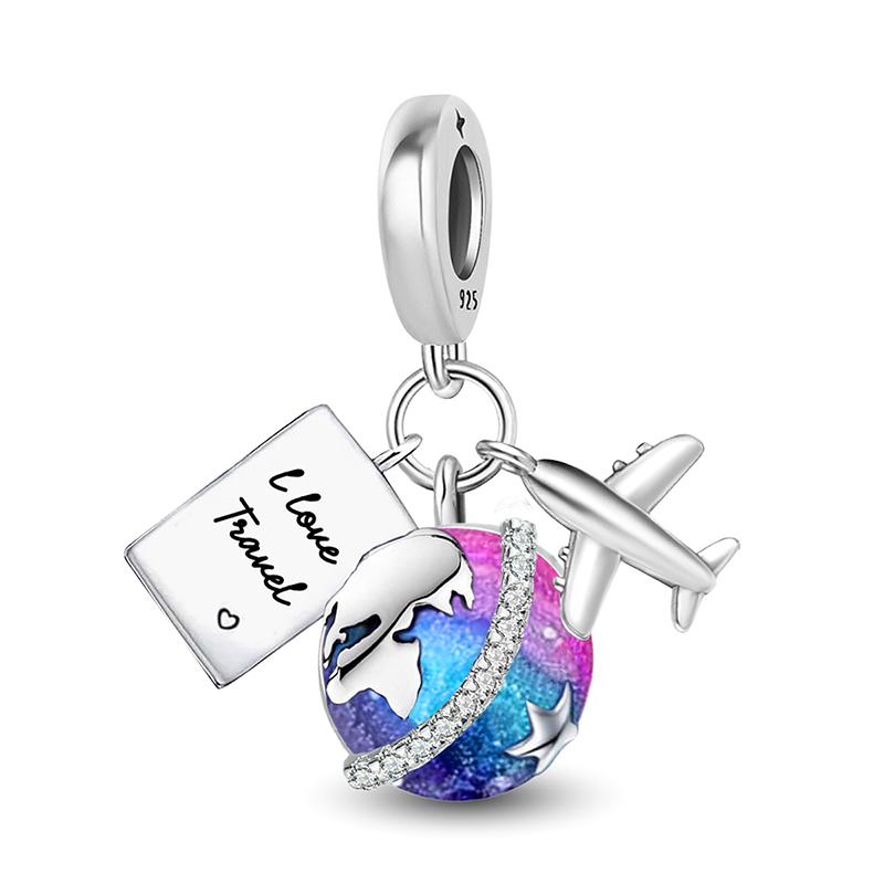 Copper Pink Crown Perfume Charms Beads Fit Diy Bracelet Necklace Making Gift Of High Quality Jewelry For Womens