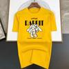 Little Rabbit Painted Design High Quality Cotton Men's and Women's Tshirts Luxury Brand Leisure Short Sleeve Top T-shirt