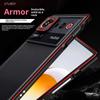 For ZTE Nubia Z80 Ultra 5G Bumper Case Metal Frame Phone Cover with Camera Lens Guard