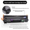 Compatible Black Toner Cartridge for HP 88A / 388A Series