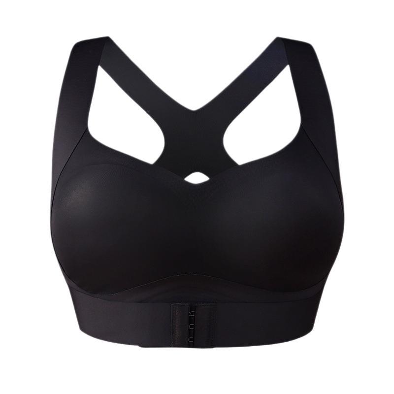 Front Buckle No Underwire Push Up Plus Size Shaping Seamless Bra For Women