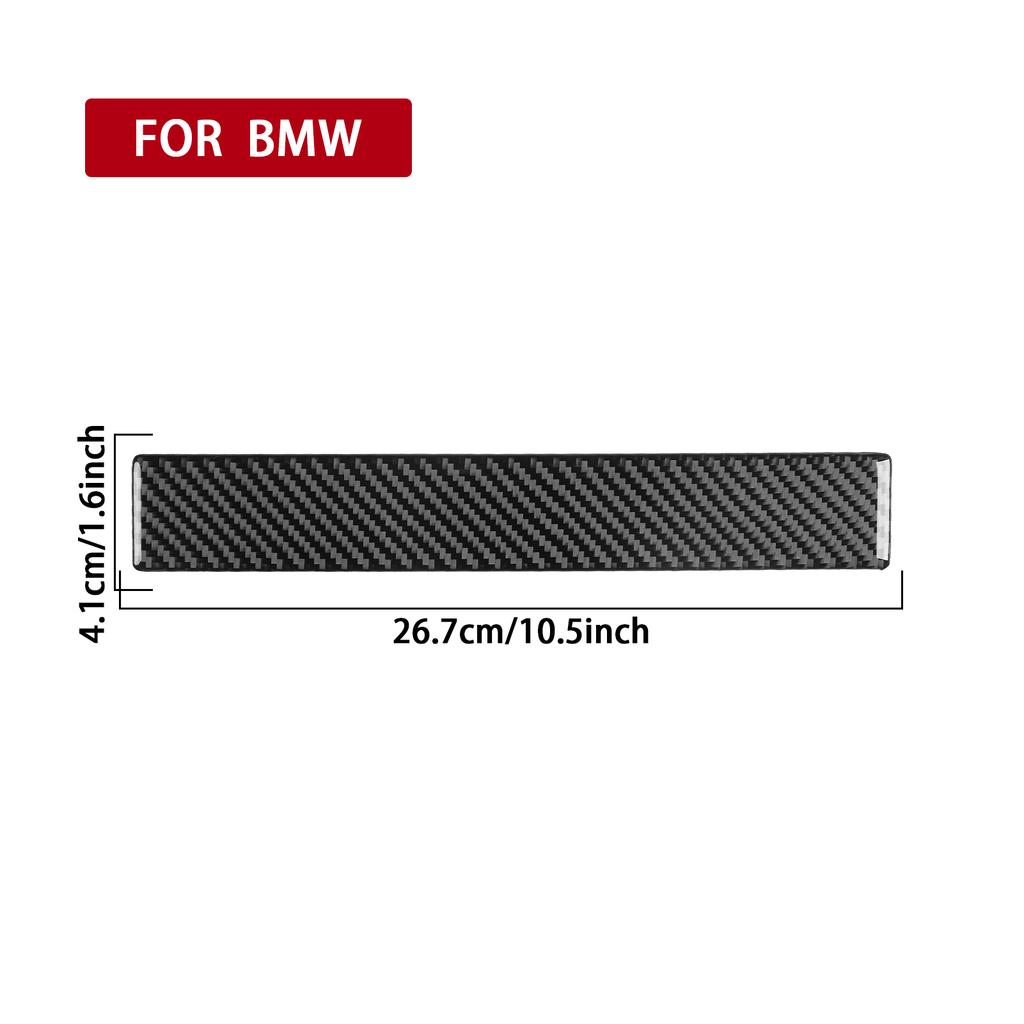 Real Carbon Fiber Car Accessories Passenger Dashboard Panel Trim Cover Soft Sticker For BMW E36 3 Series/M3 1994 1995 1996 blvc18