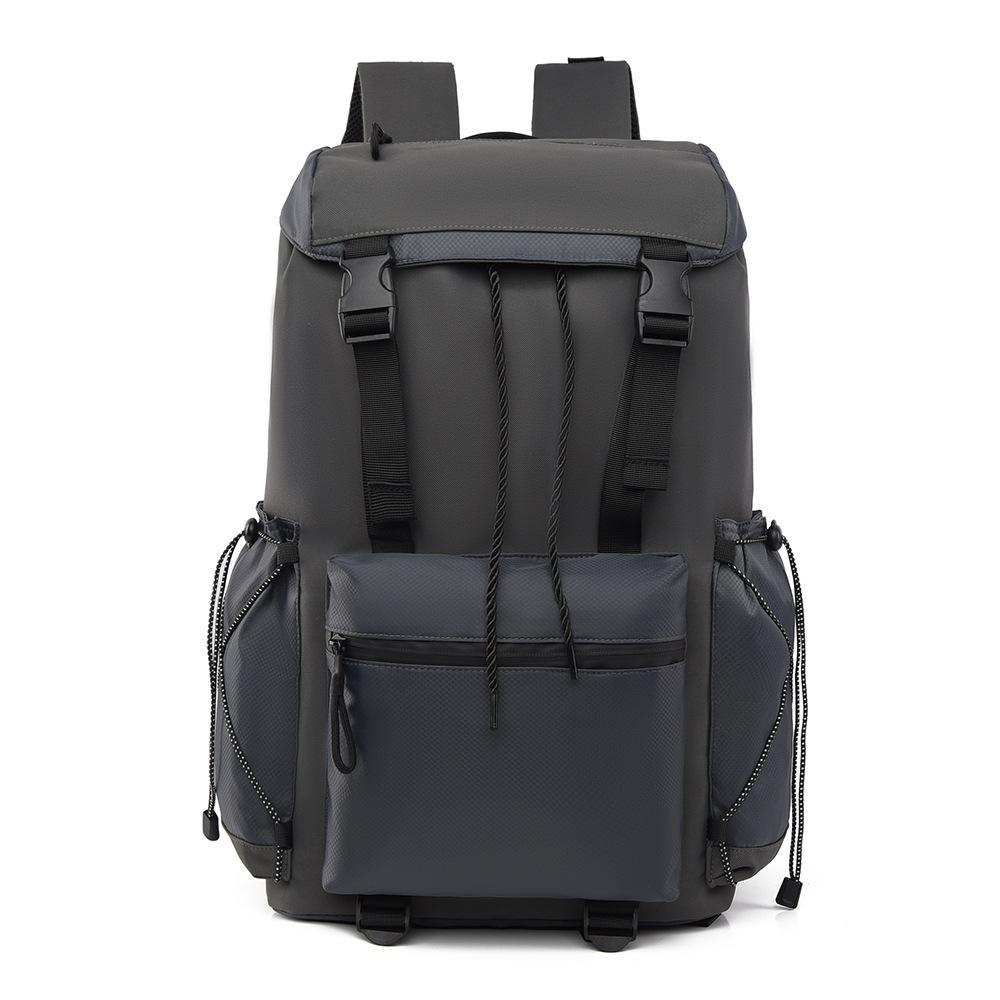 Schoolbag Outdoor Waterproof Backpack Large Capacity Business Trip Computer Backpack Men's Business Commuter School Bag Men's Bag Ridge Guard