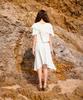 Aiseugadeuneiogongpal Crepe Knee Length Skirt_Ecru