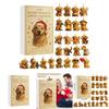 Dog Inspired Christmas Advent Calendar With Acrylic Animal Decorations For Holiday Festivities