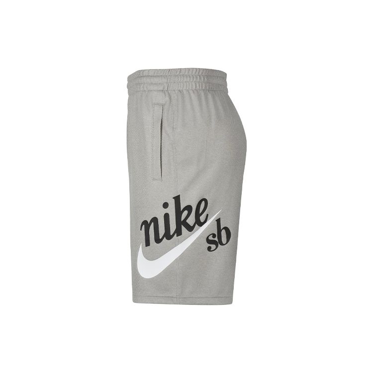 Nike SB Sunday Logo Print Quick-Dry Knit Skateboarding Shorts Men Bottoms Dark-Grey CV4346-063