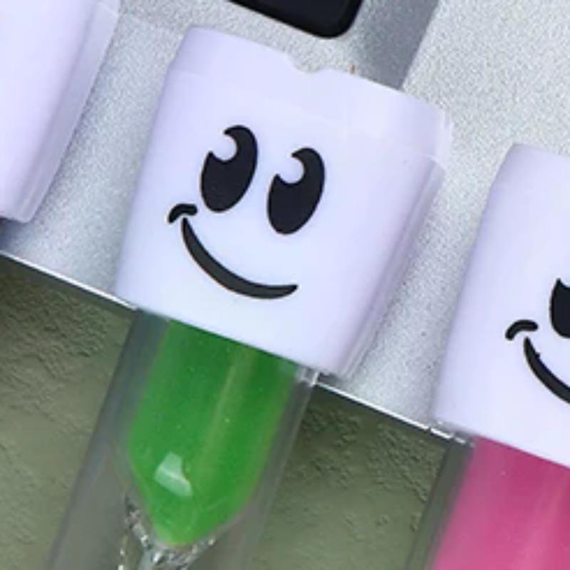 Timer Creativo Occhi Grandi da 2 Minuti Timer Bambini Spazzolamento Denti Clessidra Timer da Cucina Clessidra Regalo per Bambini