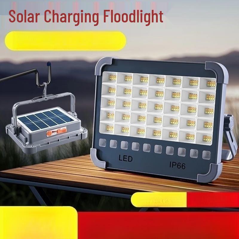Solar Portable Camping Lantern with Tripod Bracket