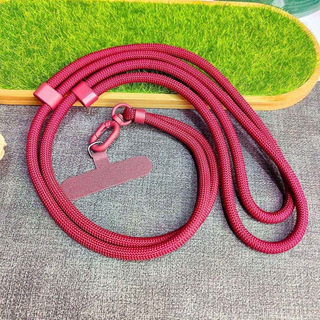 Verstellbares Handy-Lanyard aus Oxford-Stoff mit Diebstahlschutz für Crossbody, Handgelenk und Hals