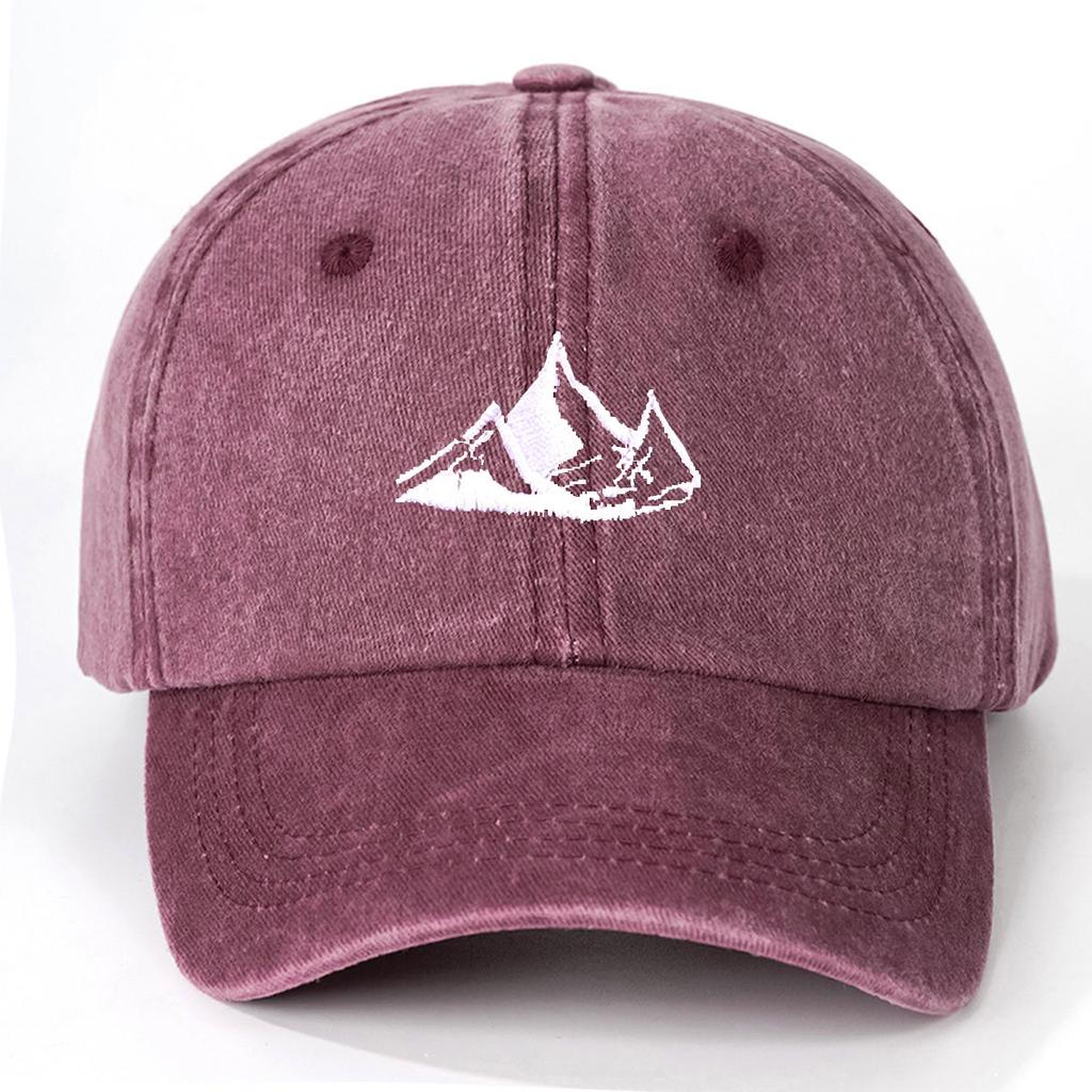 Vintage Mountain Print Baseball Cap, Stylish Simple Pattern Casual Cap, For Men  Women Gender Neutral Casual Outdoor Cap