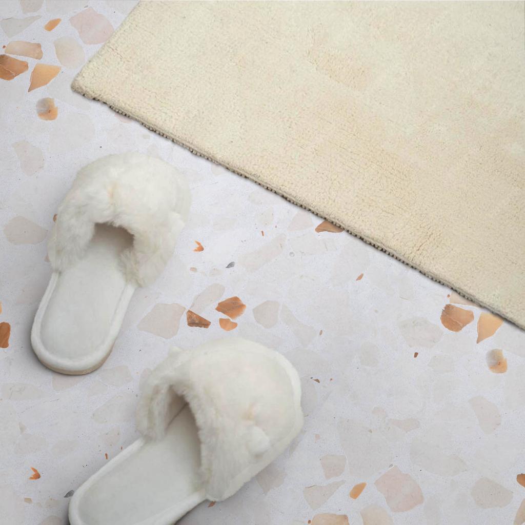 Set of Vinyl Tiles with a Kitchen Motif, Pattern with Stone Fragments, 10x40x20 Cm
