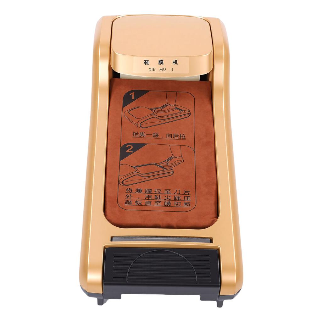 Automatic Shoe Cover Dispenser Aluminum Alloy Shoe Cover Dispenser Machine for Indoor