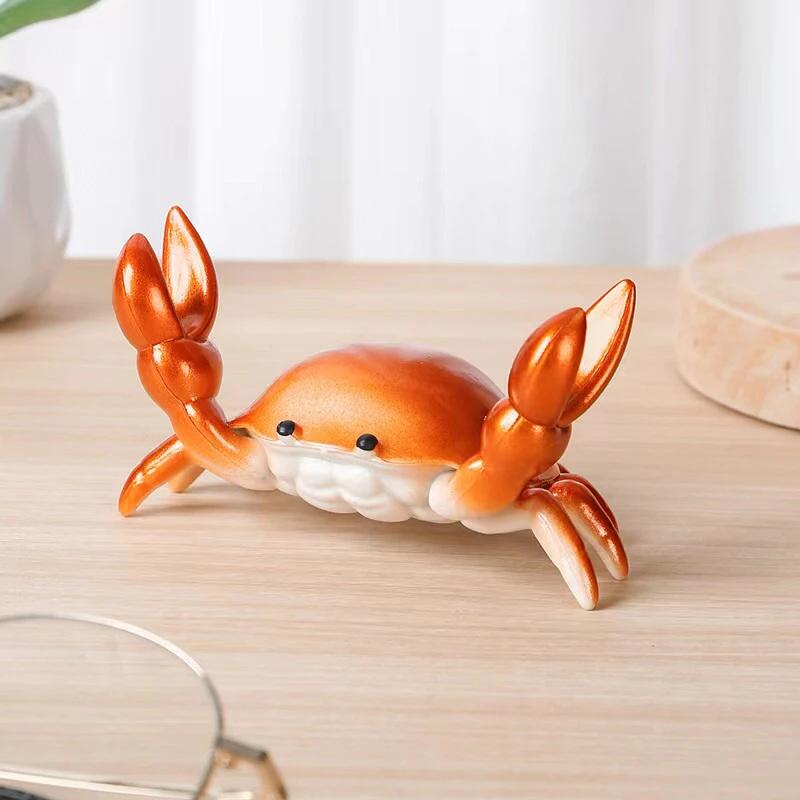 Multifunctional Weightlifting Crab Pen Holder Storage Item Lifting Pen Holder Desktopcreative Personalized Decoration Model Gift