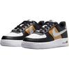 Nike Air Force 1 Low top Skateboard Shoes Black White Unisex Kids' HV0937-010