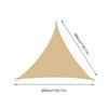3x3x3m Waterproof Sun Shelter Triangle Sunshade Waterproof Protection Outdoor Garden Patio Pool Shade Sail Awning Shade Cloth