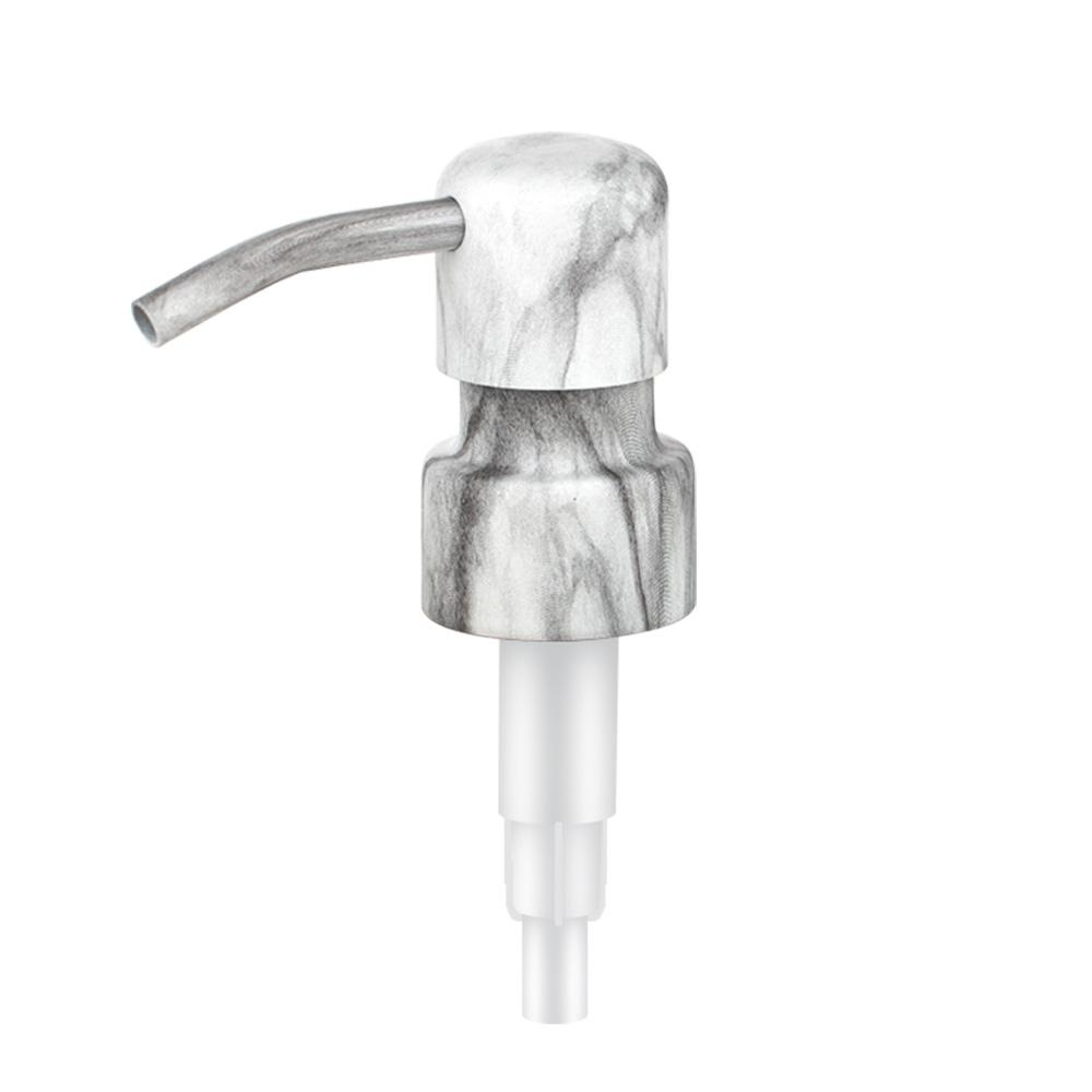 Fast Delivery Shampoo Pump 28/410 Matte Gold Stainless Steel Hand Lotion Pump Head Black of Soap Dispenser at Good Price