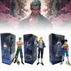 Piece Serious One Wound Luffy Sanji Zoro Toy Model Christmas Gift Desktop Decor