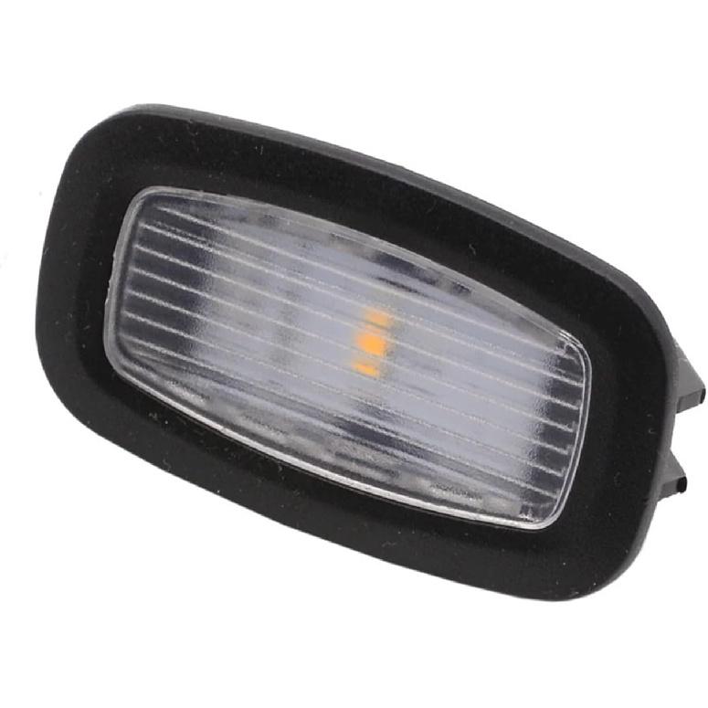 Car Interior Front Sun Visor Makeup Lamp Make-Up Mirror Reading Lights for Mercedes-Benz C E S GLC Class W205 W213 OE: 0009069504(Beige)