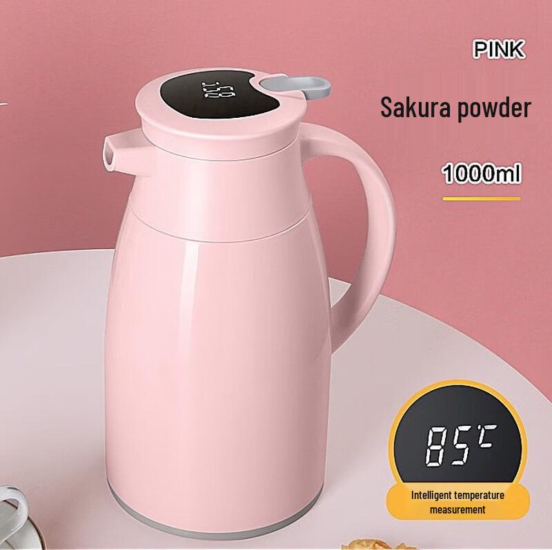 JEKO&JEKO 1L Smart Digital Display Insulated Thermos