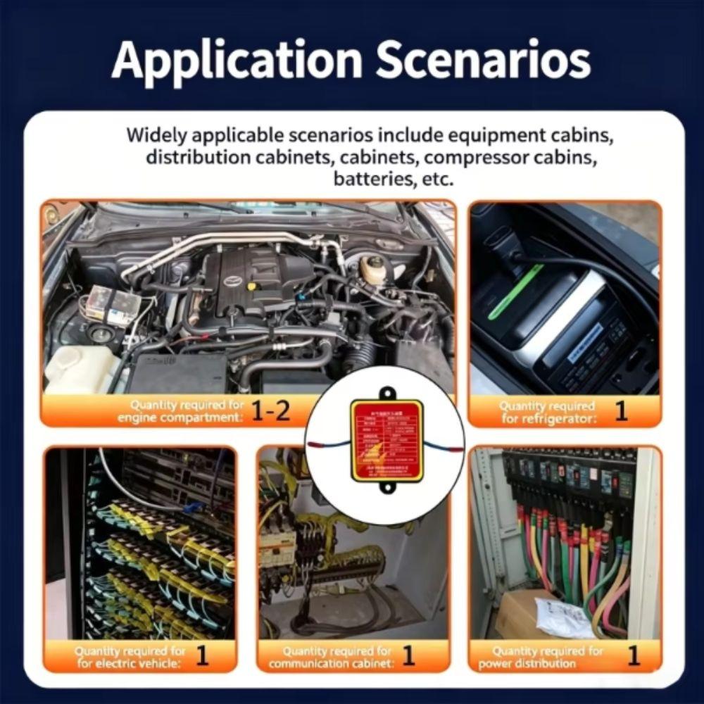 Dual-Line Design Fire Extinguishing Device Dual Line Retardant Device  Auto Distribution Cabinet