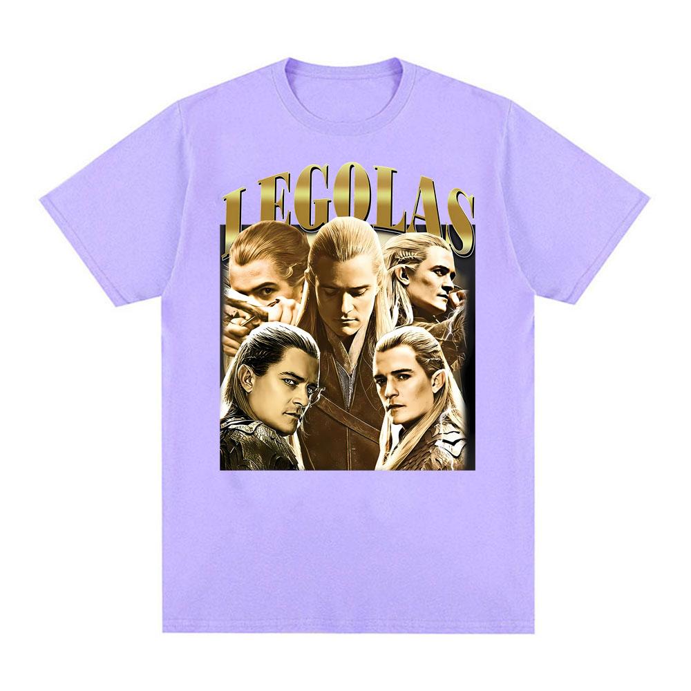 Legolas Vintage Lord of The Rings Elven Archer T Shirts Unisex Women Fashion Hip Hop Streetwear T Shirt Casual Loose Cotton Tshirt