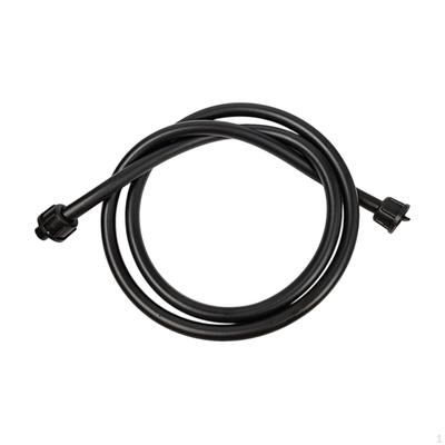 1.25M Length Water Hose Flexible Shampoo Bowl Sink Equipment Kit PVC Tube Garden for Fountain
