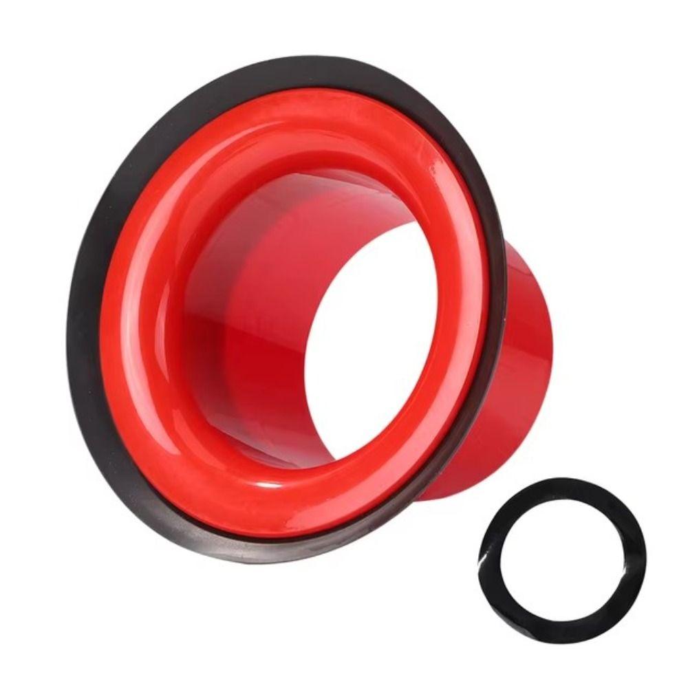 Port Insert Enhancement Hole Bass Drum Enhancer Drum Percussion Accessories Drum Kick Enhance Drum Bass Voice Amplifier красный
