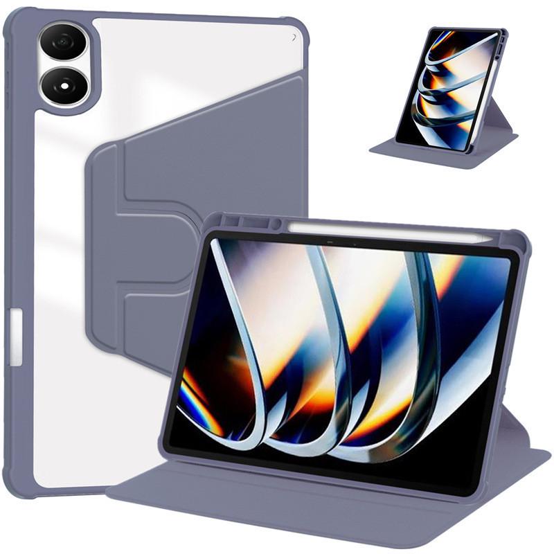 Infinix XPad20 Tablet Case: 11" Acrylic Rotating Pen Protective Cover