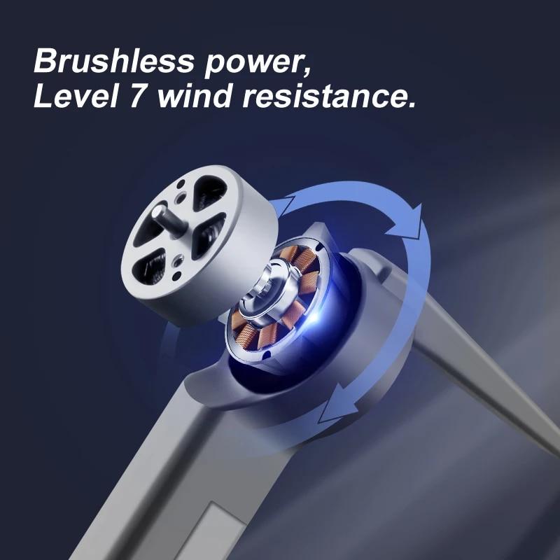 F9 GPS Drone 4K Professionell Dual Camera Hopfällbar RC Quadcopter Dron 6K 5G WIFI Borstlös motor Fjärrkontroll Helikopterleksak