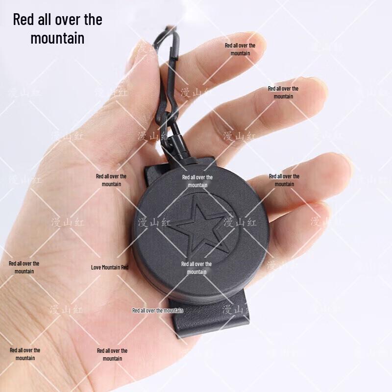 Reinforced Retractable Anti-Loss Keyring Lanyard