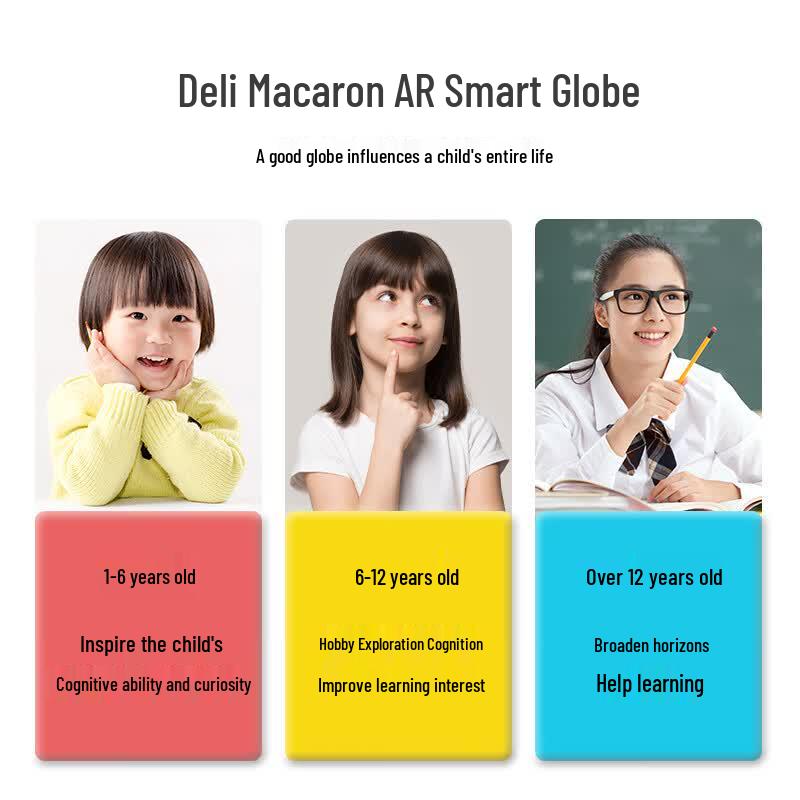Deli AR Smart 3D Globe