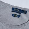 Polo Ralph Lauren FW23 Pony Logo Bestickter Rundhals Langarm Strickpullover Damenpullover Grau 211737541-002