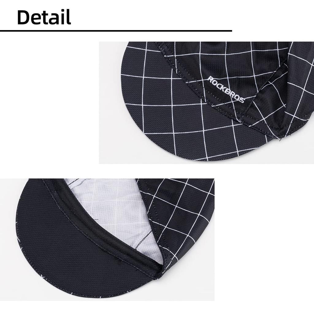 ROCKBROS Cycling Inner Helmet Sports Unisex Cap, Cap, Inner, Breathable, Sweat-Wicking, Quick-Drying, Men's Hat, Sweat-Blocking, Cap,